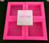 Custom Soap Mold - Personalized Soap Mold - Your Logo or Text or Name - Silicone Soap Mold for Soap Making - Custom Made Soap Mold