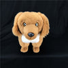 LightningStore Adorable Cute Light Brown Dachshund Long Body Sausage Puppy Baby Dog Doll Realistic Looking Stuffed Animal Plush Toys Plushie Children's Gifts Animals