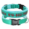 Custom Dog Collar Reflective with Pet Name Phone Number, Personalized Collar, Pet Collar, Personalized Dog Collar, Small Medium Large Dogs