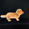 LightningStore Adorable Cute Light Brown Dachshund Long Body Sausage Puppy Baby Dog Doll Realistic Looking Stuffed Animal Plush Toys Plushie Children's Gifts Animals