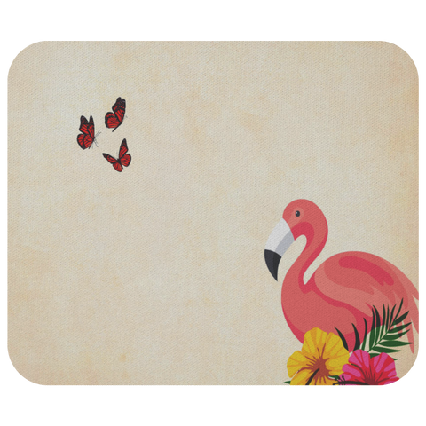 Flamingo Mouse Pad / Flamingo Decor / Mouse Pad / Personalized Home Office Decor / Mousepads Desk Accessories / Mousepad Computer Accessory