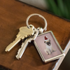Custom Personalized Pug Photo Keychain - Turn Your Photos into a Keychain