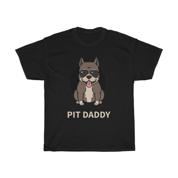 Pit Daddy T-Shirt for Pit Bull Pitbull Lovers