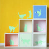 9 Glow In The Dark Cat Stickers