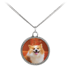 Customizable Corgi Photo Necklace - Create Your Own Personalized Necklace