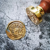 Custom Wax Stamp -Personalized Wax Seal - Business Logo Wax Seal - Sceau Cire Personnalisé - Timbro Ceralacca Personalizzato - Made to Order