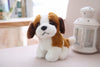 LightningStore Adorable Cute Small Saint Bernard Puppy Dog Doll Realistic Looking Stuffed Animal Plush Toys Plushie Children's Gifts Animals