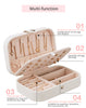Portable Jewelry Organizer - Jewelry Storage Box Case - Ideal For Storing Your Earnings, Rings and Necklaces