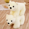 LightningStore Adorable Cute Standing Polar Bear Stuffed Animal Doll Realistic Looking Plush Toys Plushie Children's Gifts Animals