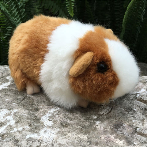 LightningStore Adorable Chocolate Chip Oreo Black and White Guinea Pig Doll Realistic Looking Stuffed Animal Plush Toys Plushie Children's Gifts Animals