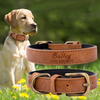Personalized Leather Dog Collar, Custom Dog Collar with Name Plate, Engraved Dog Collar, Leather Dog Collar, Small Medium Large Dogs