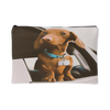 Custom Personalized Dachshund Photo Pouch - Turn Your Photos into a Pouch Pencil Case Makeup Bag