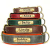 Personalized Dog Collar - Custom Dog Collar with Name - Custom Leather Dog Collars - Monogrammed Custom Made