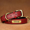 Personalized Dog Collar - Custom Dog Collar with Name - Custom Leather Dog Collars - Monogrammed Custom Made