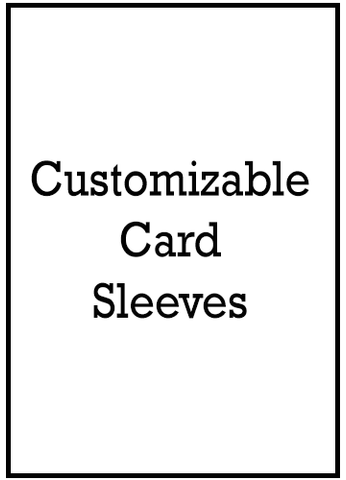 Customizable Card Sleeves for MTG Cards - Customizable Card Sleeves for Magic the Gathering Cards - On Sale Now!