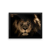 African Lion Framed Photo Poster Wall Art Decoration Decor For Bedroom Living Room