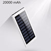 Aluminum Portable Solar Power Bank 20000 MAh