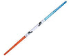 Apparel - 2 Retractable Lightsabers - Red And Blue - Combines Into Dual Sword