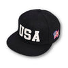 Apparel - Cool Stylish Gray Grey Red Black USA Baseball Cap - Take Your Appearance Up One Level With This Stylish Accessory