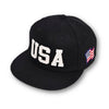 Apparel - Cool Stylish Red Black Gray Grey USA Baseball Cap - Take Your Appearance Up One Level With This Stylish Accessory