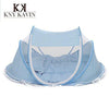 Apparel - Lightningstore 0-3years Baby Bed Portable Foldable Baby Crib With Netting Newborn Sleep Bed Travel Bed Baby 100%cotton