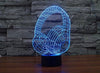 Baby Product - Hologram 3D - Head Phones Hologram LED Night Light Lamp - Color Changing