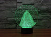 Baby Product - Snow Mountain Hologram LED Night Light Lamp - Color Changing