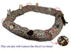 Cat Tunnel Leopard Print With Walking Sound