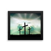 Cross Framed Photo Poster Wall Art Decoration Decor For Bedroom Living Room