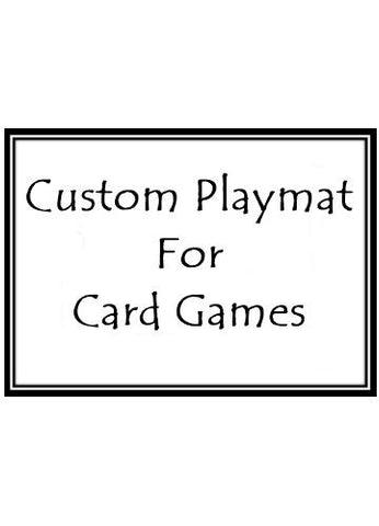 Custom Playmat - For MTG Magic The Gathering - Yugioh - Pokemon - Vanguard