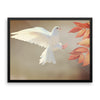 Dove Framed Photo Poster Wall Art Decoration Decor For Bedroom Living Room