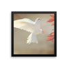 Dove Framed Photo Poster Wall Art Decoration Decor For Bedroom Living Room