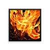 Fire Framed Photo Poster Wall Art Decoration Decor For Bedroom Living Room