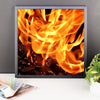 Fire Framed Photo Poster Wall Art Decoration Decor For Bedroom Living Room