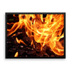 Fire Framed Photo Poster Wall Art Decoration Decor For Bedroom Living Room