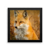 Fox Framed Photo Poster Wall Art Decoration Decor For Bedroom Living Room