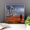 Giant Elephant Wall Art Decoration Decor For Bedroom Living Room