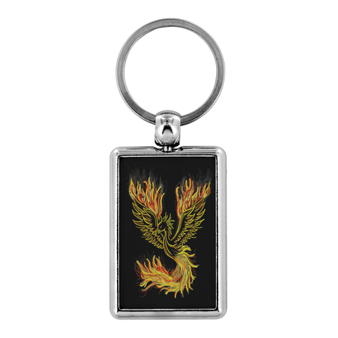 Baby Fire Phoenix Keychain - Spiritual Keychain