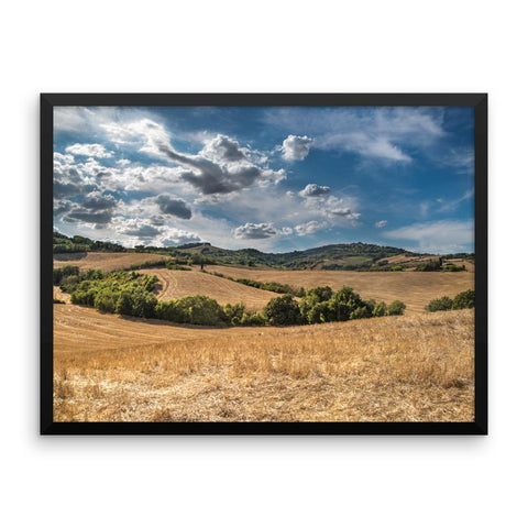 Grassland Framed Photo Poster Wall Art Decoration Decor For Bedroom Living Room