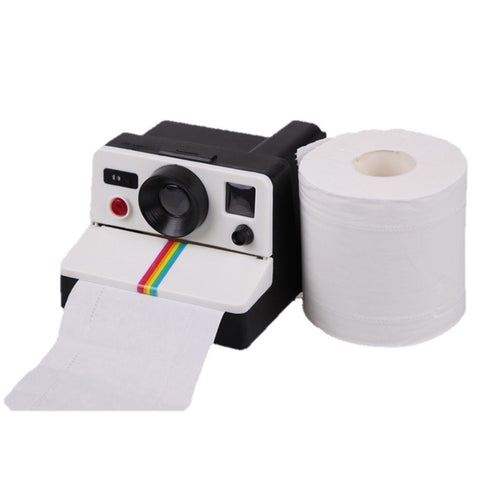 Home - LightningStore Cute Fashion Polaroid Camera Square Tissue Box Napkin Paper Towel Cover Holder Container Protector Case Outside Exterior Decoration Decor