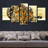 Home - LightningStore Leopard Picture Wall Decor Decoration - Combine 5 Pieces To Complete The Picture - An Excellent Addition To Any Home