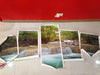 Home - LightningStore Waterfall Picture Wall Decor Decoration - Combine 5 Pieces To Complete The Picture - An Excellent Addition To Any Home