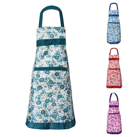 Home - LightningStore Women Restaurant Bib Cooking Pockets Apron Of Household Cleaning Tools