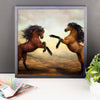 Horse Brothers Framed Photo Poster Wall Art Decoration Decor For Bedroom Living Room