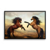 Horse Brothers Framed Photo Poster Wall Art Decoration Decor For Bedroom Living Room