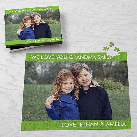 Custom Photo Puzzle 500 Pieces - Personalized Photo Jigsaw- Create your own Photo Puzzle Personalized Gift With Your Own Picture And Text