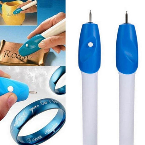 Engraver Pen Glass Engraving Pen Jewelry Glass Wood Metal Ceramic Plastic Scriber Etched Glass Pen Engraving Kit Craters Tool