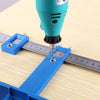 Drilling Ruler - Woodworking Measure Tool - For Carpenters and Handyman - Wood Guide - Center Guide Locator
