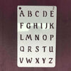 12 Piece Bullet Journal Stencil,Letter Stencil Set,Number Stencil Plastic,Alphabet Stencil,Bullet Journal, Letters, Calligraphy, Handwriting