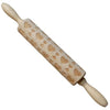 Rolling Pin - Embossing Rolling Pin - Engraved Rolling Pin - Heart Shaped